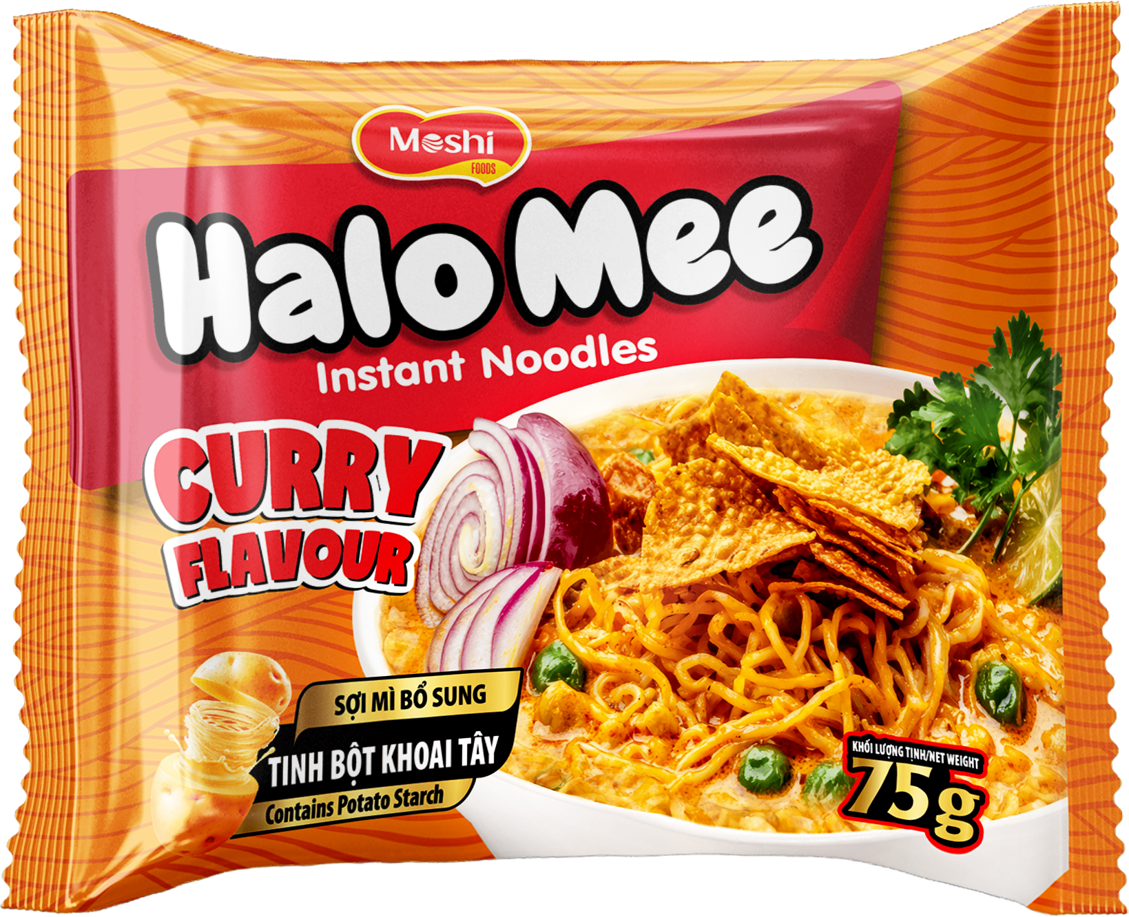 Mì Moshi vị cà ri